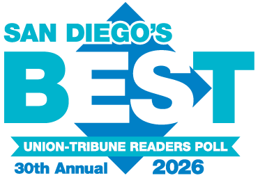 San Diego's BEST Union Tribune Readers Poll 2026 Winner